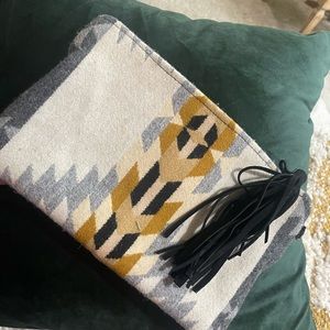 Pendleton handmade clutch